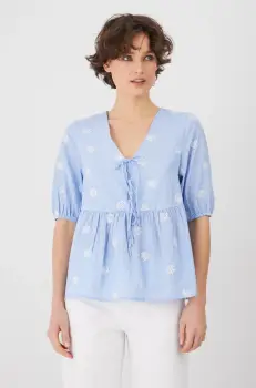 Medicine bluza din bumbac femei, modelator imagine