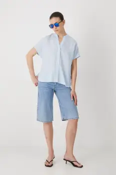 Medicine bluza din in neted imagine