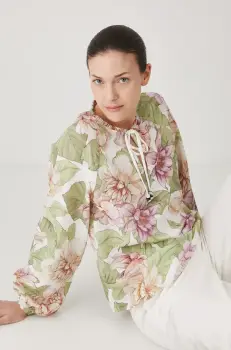 Medicine bluza femei, culoarea alb, modelator imagine