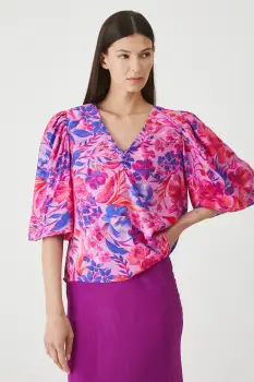 Medicine bluza in modele florale imagine