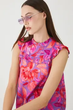 Medicine bluza in modele florale imagine