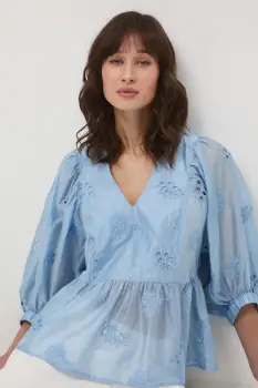 Medicine bluza pentru femei, cu lyocell imagine