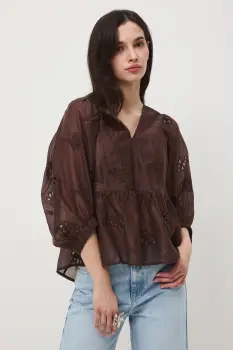 Medicine bluza pentru femei, cu lyocell imagine