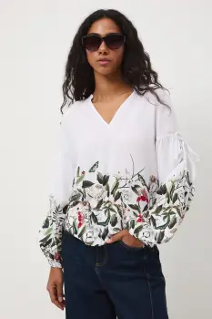 Medicine bluza pentru femei, cu vascoza imagine