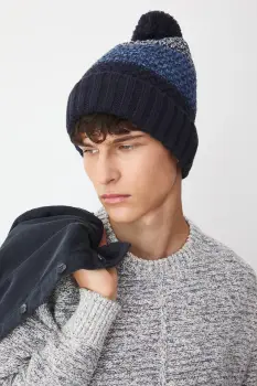 Medicine caciula culoarea albastru marin imagine