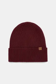 Medicine caciula culoarea bordo, din tesatura neteda imagine