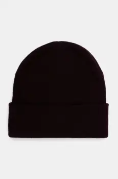 Medicine caciula din amestec de lana femei, culoarea bordo imagine