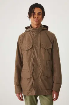 Medicine geaca barbati, culoarea bej, de tranzitie imagine