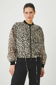 Medicine geaca bomber femei, de tranzitie, oversize imagine