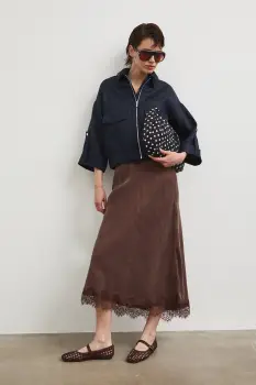 Medicine geaca bomber pentru femei, din in imagine