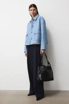 Medicine geaca cu aspect de camasa imagine