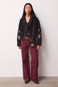 Medicine geaca de blugi din bumbac imagine