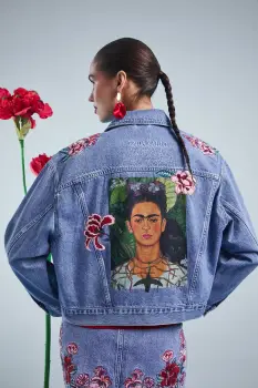 Medicine geaca de blugi din bumbac imagine