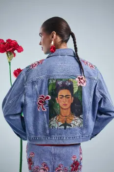 Medicine geaca de blugi din bumbac imagine