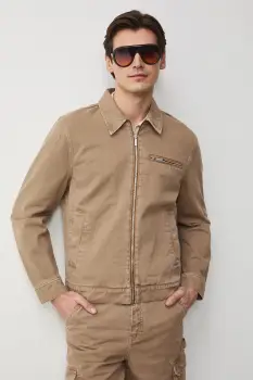 Medicine geaca de blugi pentru barbati, din bumbac imagine