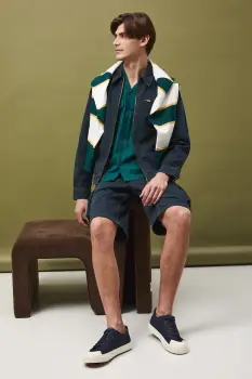 Medicine geaca de blugi pentru barbati, din bumbac imagine