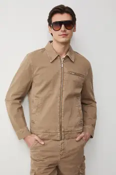 Medicine geaca de blugi pentru barbati, din bumbac imagine