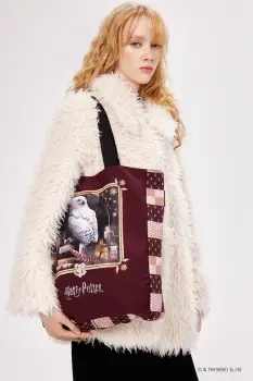 Medicine geanta de bumbac culoarea bordo imagine