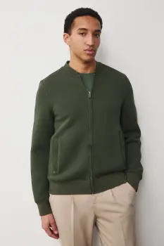 Medicine hanorac cu fermoar pentru barbati, din bumbac imagine