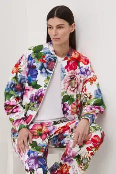 Medicine hanorac cu fermoar, pentru femei, din bumbac imagine