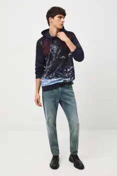 Medicine hanorac de bumbac cu gluga imagine