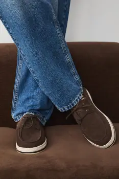 Medicine mocasini barbatesti din piele intoarsa imagine