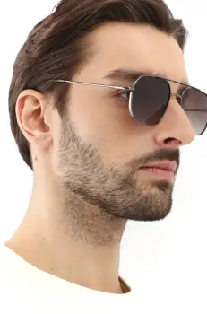 Medicine ochelari de soare barbati, culoarea maro imagine