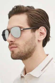 Medicine ochelari de soare barbati, culoarea negru imagine