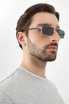 Medicine ochelari de soare barbati, culoarea negru imagine