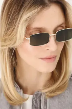 Medicine ochelari de soare femei, culoarea negru imagine