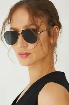 Medicine ochelari de soare femei, culoarea negru imagine