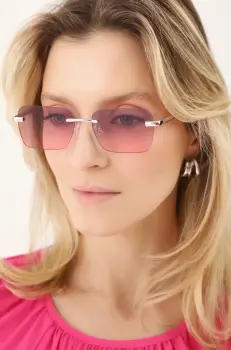 Medicine ochelari de soare femei, culoarea roz imagine