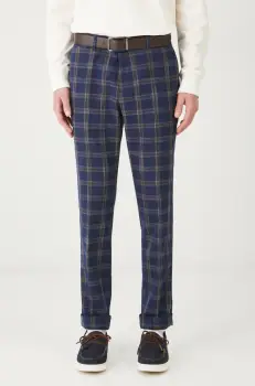 Medicine pantaloni barbati, culoarea albastru marin, mulata imagine