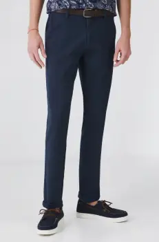 Medicine pantaloni barbati, culoarea albastru marin, mulata imagine