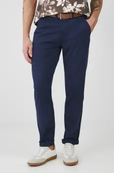 Medicine pantaloni barbati, culoarea albastru marin, mulata imagine