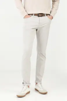 Medicine pantaloni barbati, culoarea gri, mulata imagine