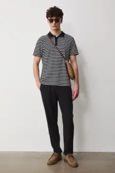 Medicine pantaloni chinos pentru barbati, cu in imagine