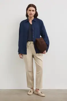 Medicine pantaloni chinos pentru femei, cu in imagine