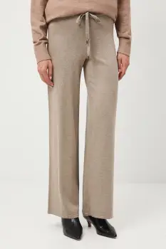 Medicine pantaloni culoarea bej imagine