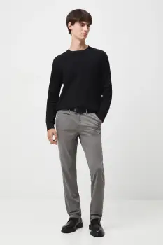 Medicine pantaloni culoarea gri imagine