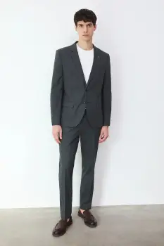 Medicine pantaloni culoarea gri imagine