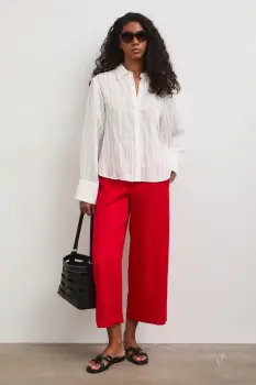 Medicine pantaloni culottes pentru femei, din lyocell imagine