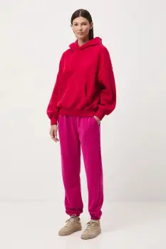 Medicine pantaloni de trening culoarea roz, uni imagine