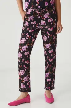 Medicine pantaloni femei, culoarea negru, modelator imagine