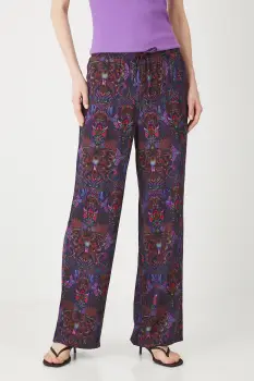 Medicine pantaloni lat, medium waist imagine