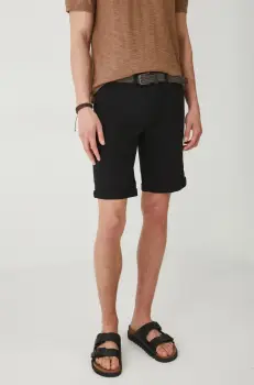 Medicine pantaloni scurti barbati, culoarea negru imagine