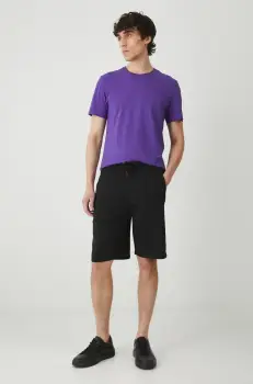 Medicine pantaloni scurti barbati, culoarea negru imagine