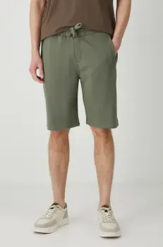 Medicine pantaloni scurti barbati, culoarea verde imagine