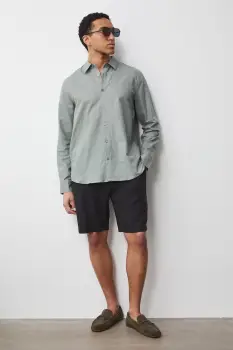 Medicine pantaloni scurti chinos pentru barbati, cu in imagine