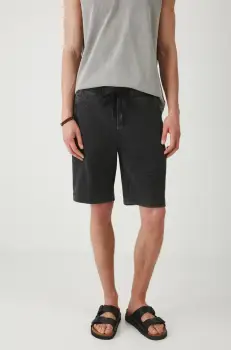 Medicine pantaloni scurti culoarea negru imagine